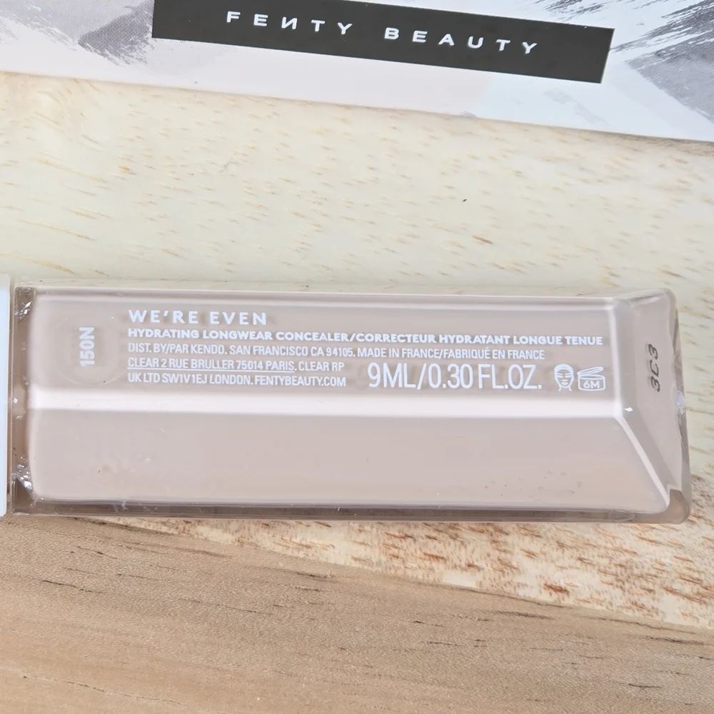 Fenty Beauty Hydrating Longwear Concealer We're Even Shade 150N Light Color New